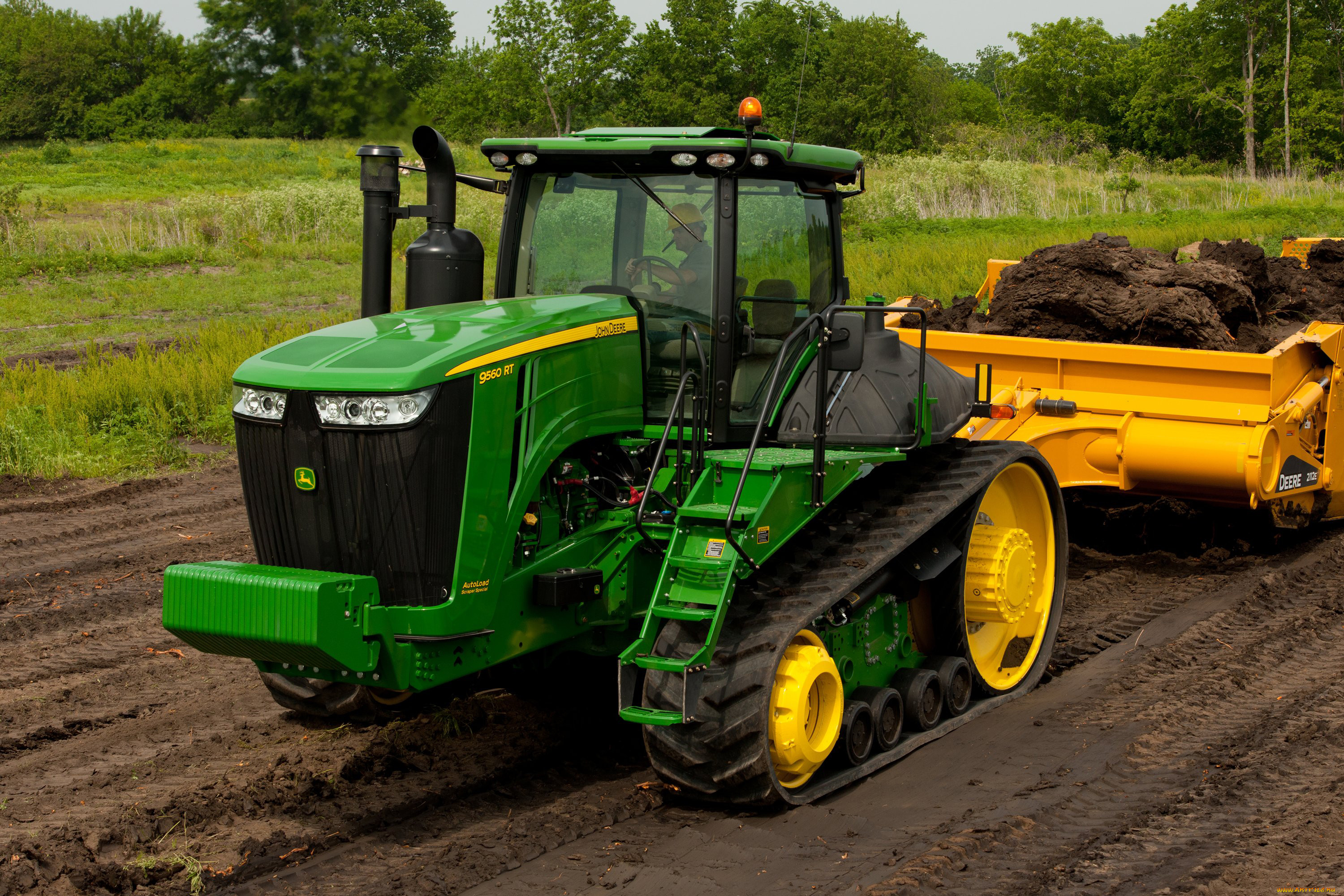 Скрепер John Deere